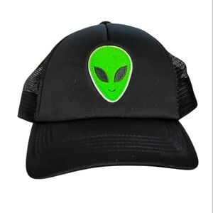 Wild Fable Black Alien Trucker Hat